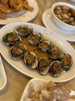 Garlic Abalone - Yum!