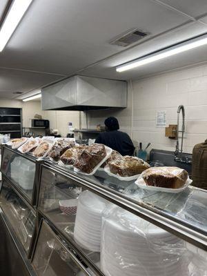 Fried pies, and banana nut bread