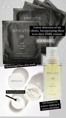 Epicutis products available at skin bar