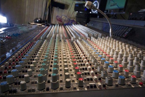 Langley Custom Amek Big 44 channel analog mixing board. We also have preamps from API, Neve, Vintexh, Chandler as Burl