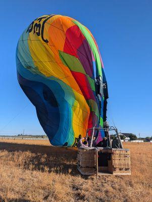 Deflating after the ride