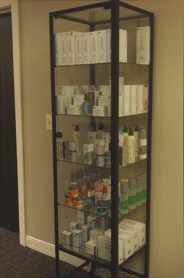 Our curated selection of high-quality skin health products helps patients with after care