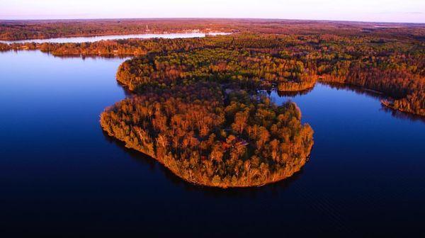 located on a pennisula on Pelican Lake in Orr, MN