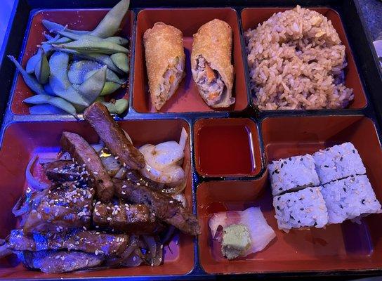 Beef Teriyaki Bento Box