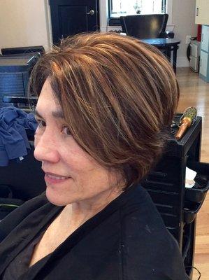 My recent cut and highlights at Fifth Avenue