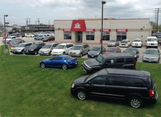 Not the typical used car lot!