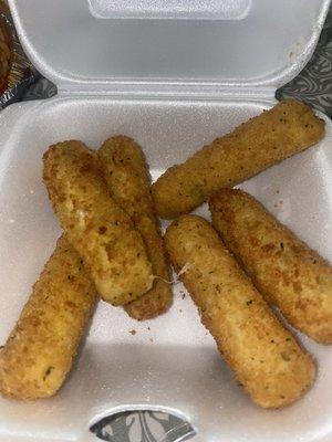 Cold Mozerella Sticks