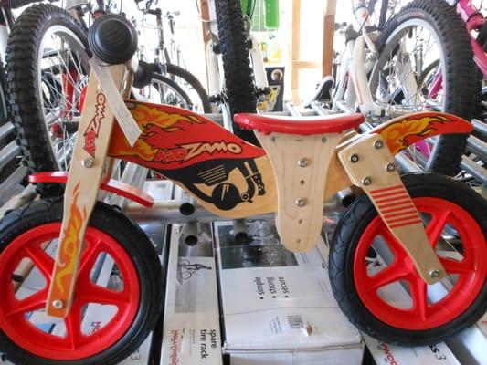 Cool wooden kids bike. Only $99!