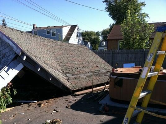 Garage Demo Before