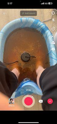 Foot detox bath