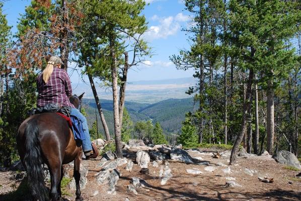 Views from the Continental Divide ride