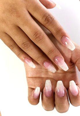 French manicure ombre