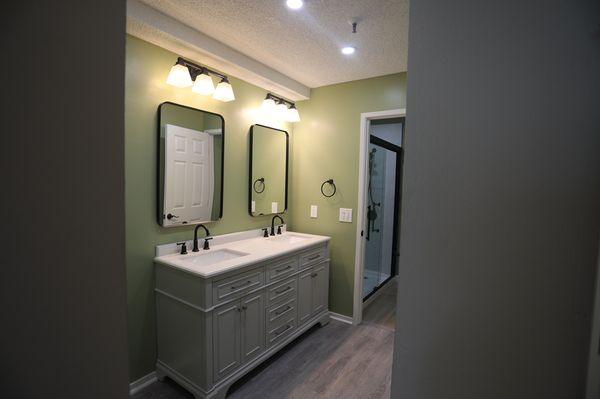 Bathroom remodel