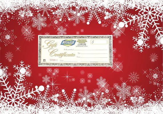 Not sure what to get someone special in your life for the holidays? A gift certificate for Window Tinting or Auto Glass Services is a great