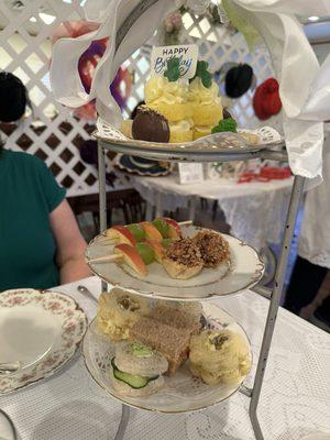 Three tier platter