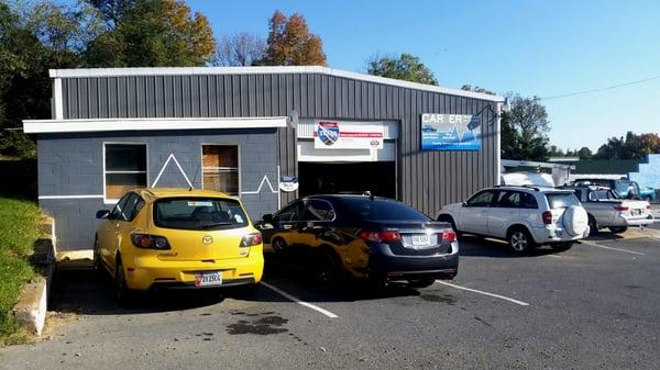 Customer Parking Area. Car ER - Auto Repair, Service and Maintenance Harrisonburg, VA