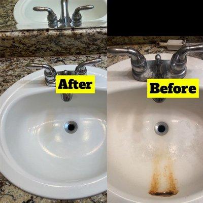 sink cleaning