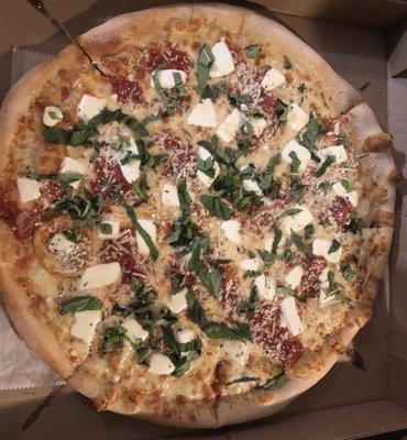 White Margherita Pizza