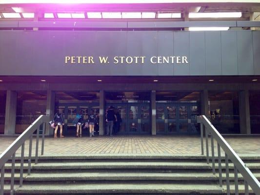 Peter W Stott Center entrance