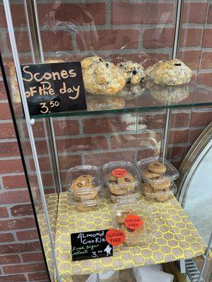 Scones and sugar free cookies!