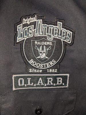 O.L.A.R.B. Booster Patch (top patch) sew on using same day service.  Thank you!