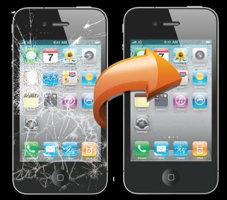 Cracked screen repair is our specialty!