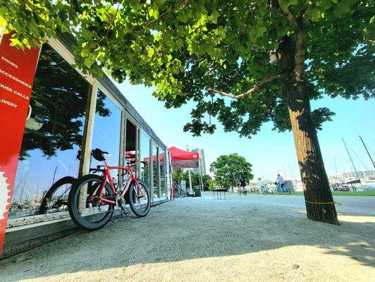 On the Bike Path at Randolph! 152 n lake shore drive, Chicago IL