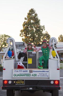 Merry Christmas from the Guaranteed Air Elves:)