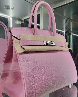 Hermes Pink 35 Birkin Bag