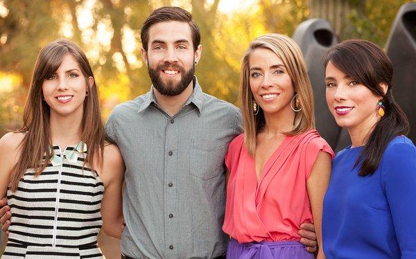 From a portrait session of brothers and sisters.