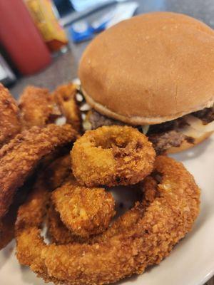 Onion rings say yes please