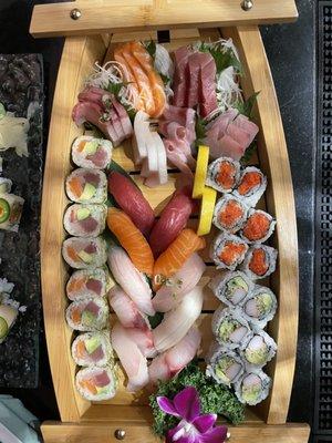 Sushi & Sashimi for 2 Dinner