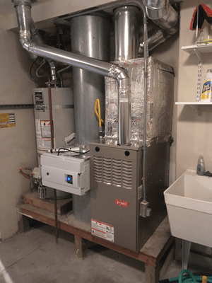 San Jose installation of gas furnace