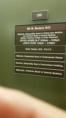 Omid Vahdat, M. D., F.A.C.C