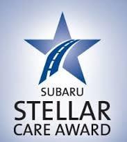 Yes!! Peninsula Subaru was awarded the "Stellar Care" award again this year.