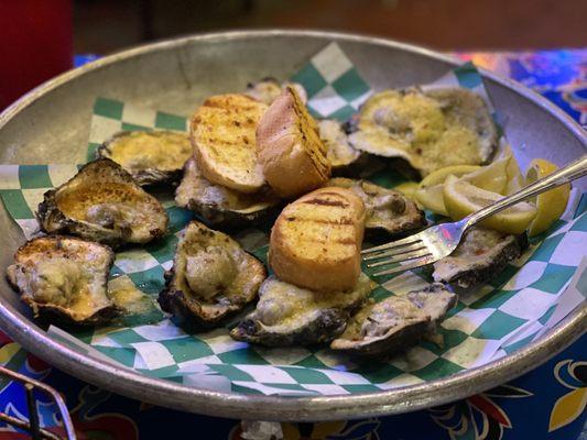 Grilled Oysters