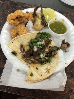 De lengüa me'cho un taco'!!