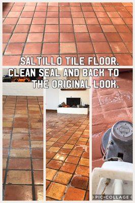 We can take care of your Saltillo floors. Let us help you get the look you want on your floors.