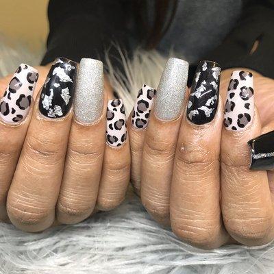 Gel-X Nails with Nail Art