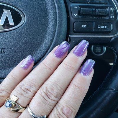 Nails done by Levi at Diamond Nail Spa.