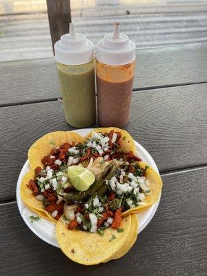 Mini Tacos combo- Pastor meat