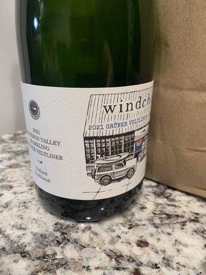 Windchaser 2021 Sparkling Grüner Veltliner