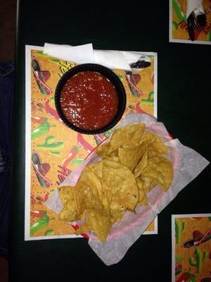 Chips and salsa- awesome!