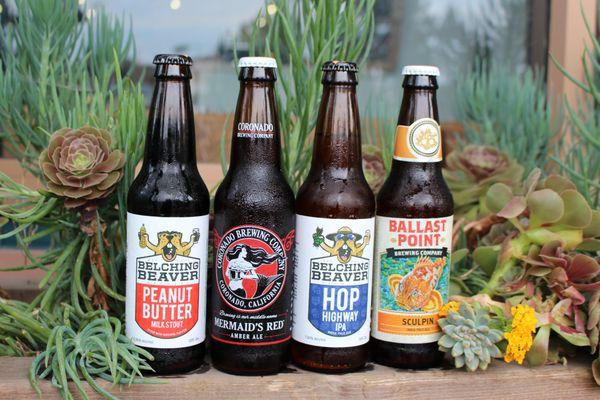 rotating selection of local craft beers