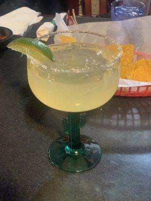 The BEST margarita I have ever had. Highly recommend! Atmosphere is great! Service is great! Will be back for sure!!!!