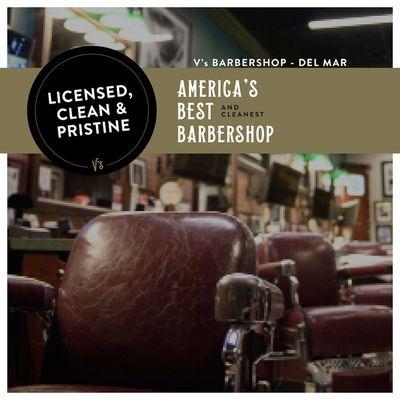 V's Barbershop - Del Mar