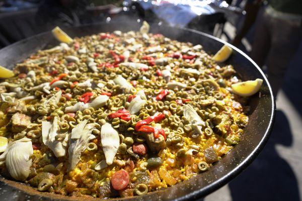 All meat paella