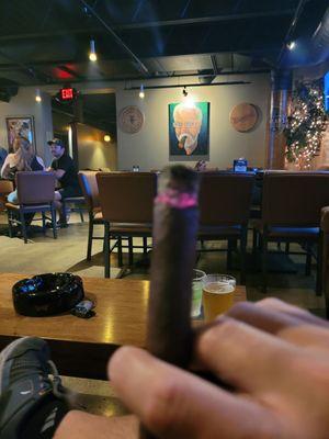 Cigar lounge