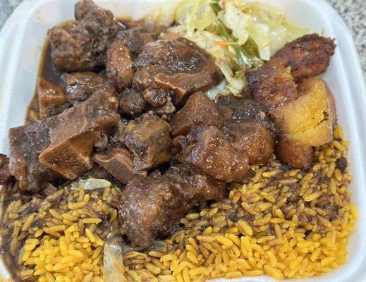 Oxtails $25.99 for a large.