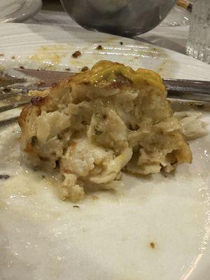 Lump crab cake. Delicious